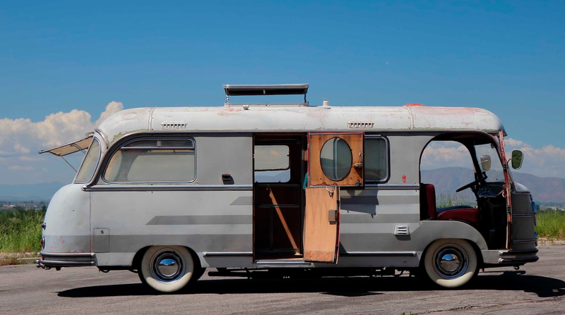 Illustration for article titled This Amazing Porsche 356-Powered FWD Camper is Up for Auction and May be the Slowest Porsche Ever